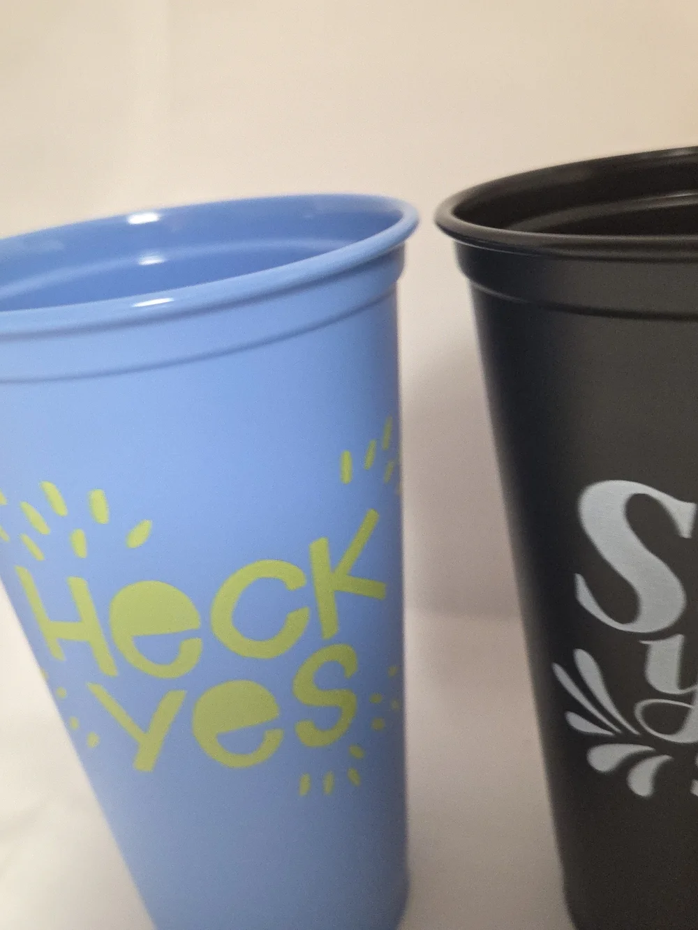 2012 Vintage Starbucks Reusable Cups Set